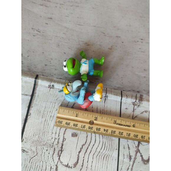 Vintage Muppet Babies KERMIT & GONZO PVC Figure 1986 McDonalds - Picture 7 of 7